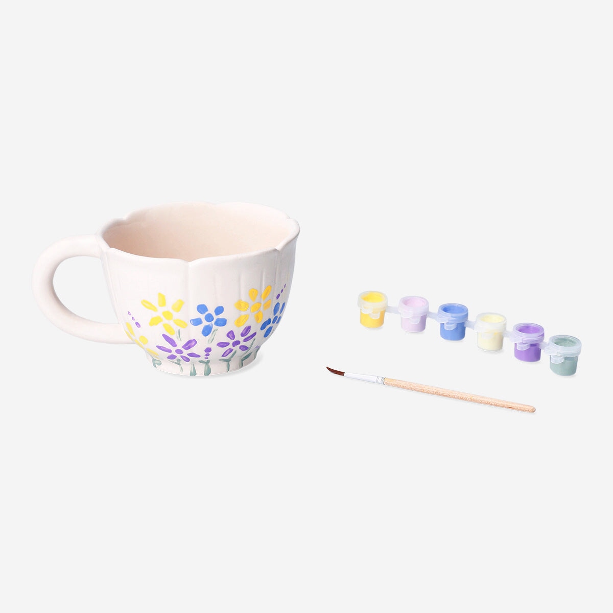 DIY flower mug - 400 ml