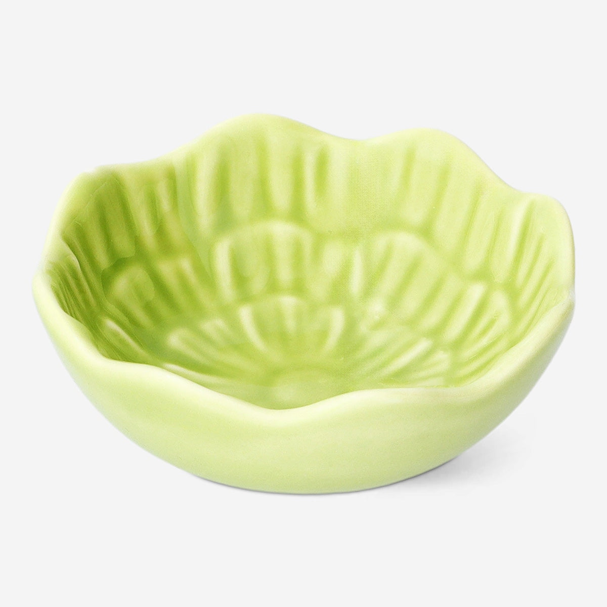 Green flower bowl - Small