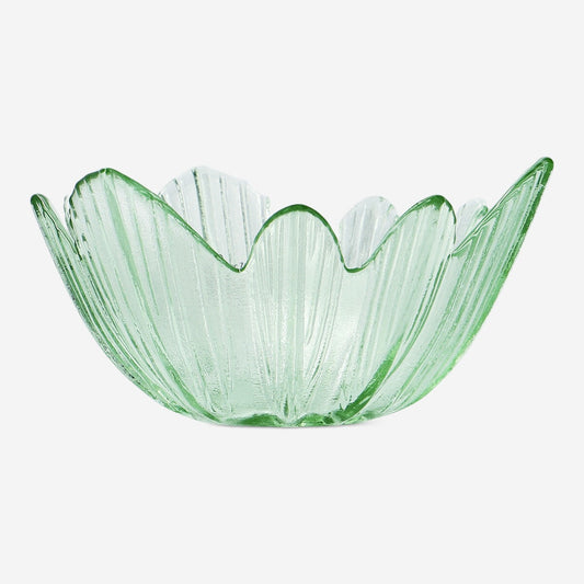 Green flower bowl - 11 cm